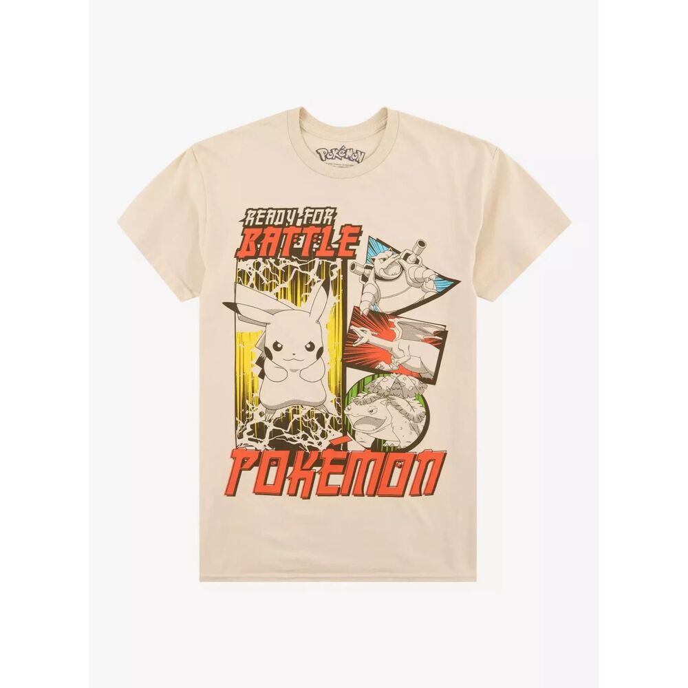 Pokémon Ready For Battle Collage T-Shirt med